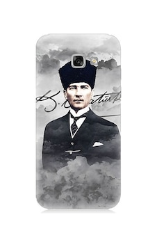 Samsung Galaxy A3 2017 Uyumlu Atatürk Portresi Desenli Silikon Kılıf Samsung Galaxy A3 2017 Uyumlu Atatürk Portresi Desenli Silikon Kılıf