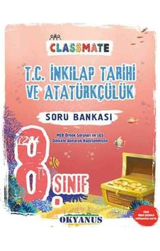 Okyanus 8. Sınıf Classmate T.c. İnkılap Tar. Ve Ata. Soru Bankası Okyanus 8. Sınıf Classmate T.c. İnkılap Tar. Ve Ata. Soru Bankası