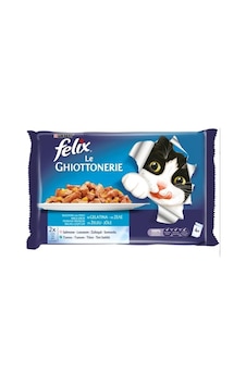 Felix Somon Ve Ton Balıklı Yetişkin Kedi Konservesi 85 Gr X 4 Adet Felix Somon Ve Ton Balıklı Yetişkin Kedi Konservesi 85 Gr X 4 Adet