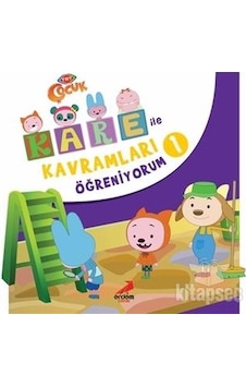 Kare İle Kavramları Öğreniyorum 1 - Erdem Çocuk Yayınları Kare İle Kavramları Öğreniyorum 1 - Erdem Çocuk Yayınları