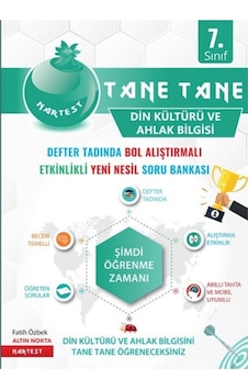 7 Sınıf Defter Tadında Tane Tane Din Kültürü Nartest Yay 7 Sınıf Defter Tadında Tane Tane Din Kültürü Nartest Yay