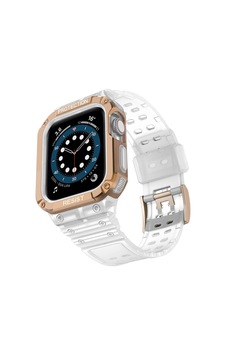 Watch 42mm Kr401 Silikon Kordon - Beyaz-rose - 100 Watch 42mm Kr401 Silikon Kordon - Beyaz-rose - 100
