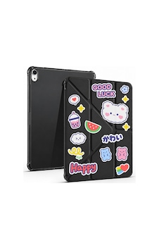 İpad 11 A16 2025 / İpad 10. Nesil 10.9 Uyumlu Kalem Bölmeli Kawaii Origami Standlı Uyuku Modlu Tablet Kılıfı Arka Kapak İpad 11 A16 2025 / İpad 10. Nesil 10.9 Uyumlu Kalem Bölmeli Kawaii Origami Standlı Uyuku Modlu Tablet Kılıfı Arka Kapak