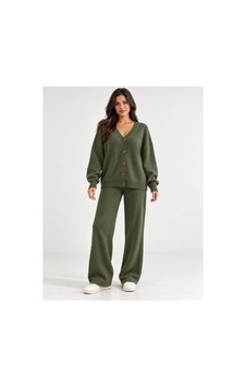 Velora Grup Triko 2'li Takım Oversize Haki - 938221605 Haki Velora Grup Triko 2'li Takım Oversize Haki - 938221605 Haki