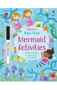 Wipe-clean Mermaid Activities - Wipe-clean Activities Wipe-clean Mermaid Activities - Wipe-clean Activities