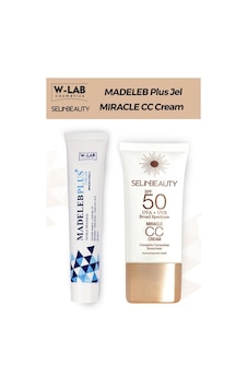 Selin Beauty Miracle Cc Krem + W Lab Madeleb Plus Krem Set Selin Beauty Miracle Cc Krem + W Lab Madeleb Plus Krem Set