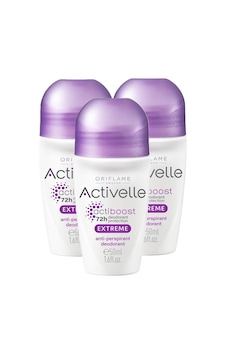 Oriflame Activelle Extreme Perspirant Roll-On Deodorant 50 ML x 3 Oriflame Activelle Extreme Perspirant Roll-On Deodorant 50 ML x 3