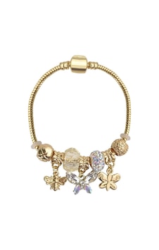 Charm Bileklik-542 Gold Charm Bileklik-542 Gold