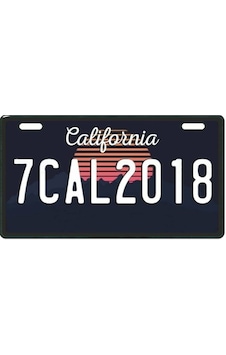 Calıfornia 3 E-bike Plakalık Calıfornia 3 E-bike Plakalık