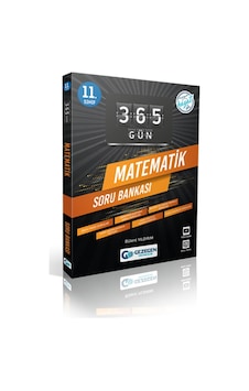 Gezegen Yayınları 11. Sınıf 365 Gün Matematik Soru Bankası