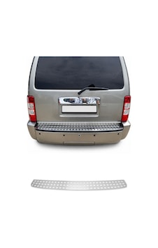 Dodge Nitro 2007-2012 Uyumlu Krom Arka Tampon Eşiği Paslanmaz Çelik