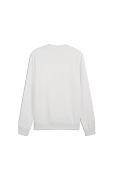 Puma Ess Elevated Crew Beyaz Erkek Sweatshirt Puma Ess Elevated Crew Beyaz Erkek Sweatshirt