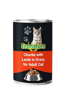 Econature Kuzu Etli 400 Gr Yetişkin Kedi Konservesi Econature Kuzu Etli 400 Gr Yetişkin Kedi Konservesi