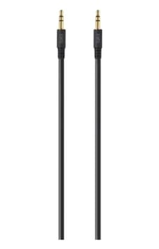 Taks 3.5mm Stereo Ses Kablosu 1m Siyah Taks 3.5mm Stereo Ses Kablosu 1m Siyah
