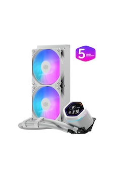 Coolermaster 240mm Masterliquid Core Nex Digital Mlx-d24m-a18pw-rd Argb Am5-1851p Sıvı Soğutmalı İşlemci Fanı Beyaz Coolermaster 240mm Masterliquid Core Nex Digital Mlx-d24m-a18pw-rd Argb Am5-1851p Sıvı Soğutmalı İşlemci Fanı Beyaz