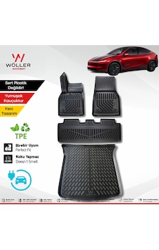 Yeni Tesla Model Y Juniper Paspas Bagaj Havuzu Set 2025 Sonrası Uyumlu 3d Ultraflex Set Yeni Tesla Model Y Juniper Paspas Bagaj Havuzu Set 2025 Sonrası Uyumlu 3d Ultraflex Set
