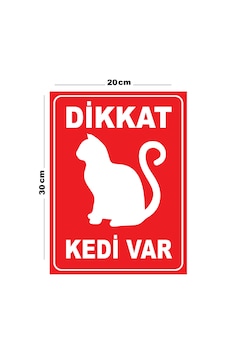 Metal Dikkat Kedi Var 20cm X 30cm A4 Büyüklüğünde Uyarı Levhası Yönlendirme Tabelası Metal Dikkat Kedi Var 20cm X 30cm A4 Büyüklüğünde Uyarı Levhası Yönlendirme Tabelası