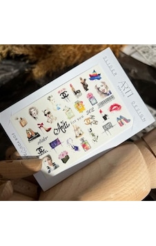 Stiker Arti 302 Beyaz