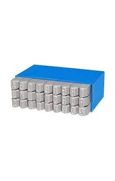 Çelik Harf Takımı 10 Mm Alman Malı