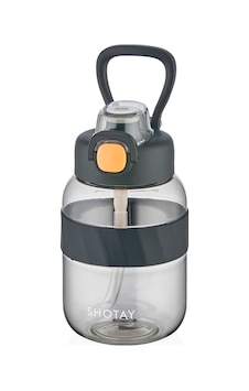 Shotay Pipetli Trıtan Matara Siyah 700 Ml. Shotay Pipetli Trıtan Matara Siyah 700 Ml.