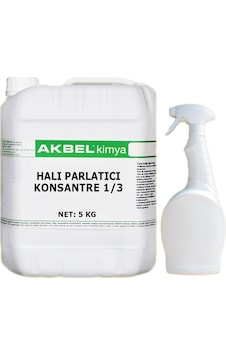 Akbel Halı Parlatıcı Konsantre 5 KG + Uygulama Spreyi Akbel Halı Parlatıcı Konsantre 5 KG + Uygulama Spreyi