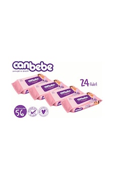 Canbebe Temel Bakım Islak Mendil Fırsat Paketi 24 X 56'Lı Canbebe Temel Bakım Islak Mendil Fırsat Paketi 24 X 56'Lı