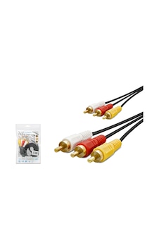 HADRON HDX1038 KABLO 3RCA TO 3RCA 1.5MT HADRON HDX1038 KABLO 3RCA TO 3RCA 1.5MT