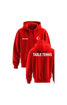 Top Glory Masa Tenisi Baskılı Kapşonlu 3 İp Kışlık Türkiye Sweatshirt Masa Tenisi Hoodie Top Glory Masa Tenisi Baskılı Kapşonlu 3 İp Kışlık Türkiye Sweatshirt Masa Tenisi Hoodie