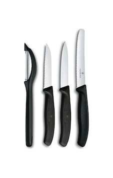 Victorinox Soyacak Bıçak Seti Siyah Victorinox Soyacak Bıçak Seti Siyah