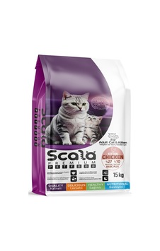 Scala Basic Plus Tavuklu Yavru Kedi Maması 15 Kg Scala Basic Plus Tavuklu Yavru Kedi Maması 15 Kg