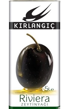 Kırlangıç Riviera Zeytinyağı Teneke 5 L