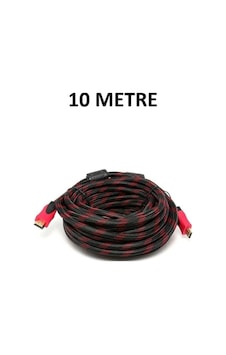 Hdmi Kablo 10 Metre 3d 4k Full Hd Uydu Alıcısı Kablosu