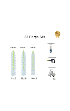 Hacamat Seti 33 Parça Hacamat Seti