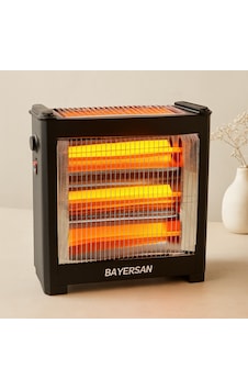 Elektrikli Şömine Isıtıcı Soba 2400w 3+1 Çubuk