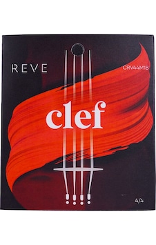 Clef Reve Keman Teli, Takım, 4/4, Medium Tension