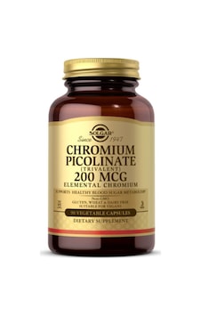 Solgar Chromium Picolinate 200 Mcg 90 Kapsül Solgar Chromium Picolinate 200 Mcg 90 Kapsül