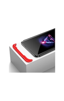 Noktaks - Huawei Mate 20 Pro Uyumlu Kılıf Parmak İzi Tutmayan Alt Üst Geçmeli 3 Parça Ays Kapak - Kırmızı - T6666 Noktaks - Huawei Mate 20 Pro Uyumlu Kılıf Parmak İzi Tutmayan Alt Üst Geçmeli 3 Parça Ays Kapak - Kırmızı - T6666