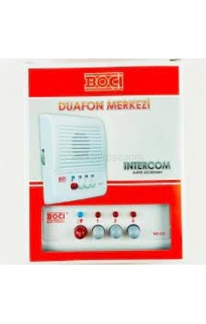 Boci Bocci 4 Lü Merkezi Diafon + 4 Adet Şube Boci Bocci 4 Lü Merkezi Diafon + 4 Adet Şube