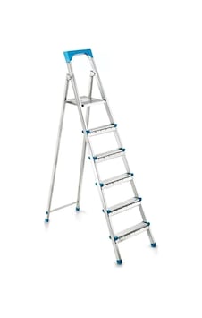 Merdiven 5+1 Basamaklı Metal Merdiven 125cm 120kg Diğer