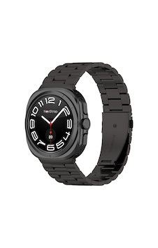 Novstrap Samsung Uyumlu Galaxy Watch Ultra 47 Mm İle Kordon Baklalı Metal Paslanmaz Çelik Kayış Novstrap Samsung Uyumlu Galaxy Watch Ultra 47 Mm İle Kordon Baklalı Metal Paslanmaz Çelik Kayış