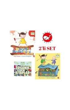Organik Kitap 2'li Set '' Babamın Sandviçi Ve Annemin Bavulu'' 2li Set 3 Organik Kitap 2'li Set '' Babamın Sandviçi Ve Annemin Bavulu'' 2li Set 3