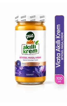Akıllı Krem Bitkisel Masaj Kremi Biberiye Lavanta Okaliptüs Alabalık Yağı İçeren 100 Ml