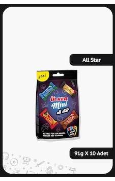 Ülker İkramlık Mini Karma 10 x 91 G Ülker İkramlık Mini Karma 10 x 91 G