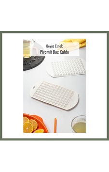 Bezos Beyaz Piramit Buz Kalıbı 13 24 2 Cm Bezos1 Bezos Beyaz Piramit Buz Kalıbı 13 24 2 Cm Bezos1