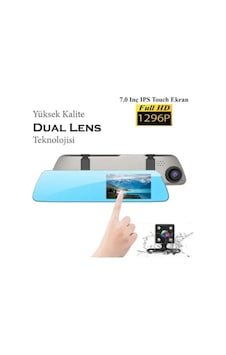 7 Ips Dokunmatık Ekran Arka Kamera Sensoruyle Bırlıkte Dual Lens Full Hd Arac