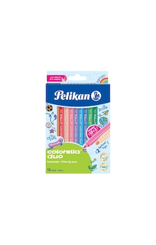 Pelikan Keçeli Kalem Colorella 2 Li Uç 12 Li Keçeli Boya Kalemi Pelikan Keçeli Kalem Colorella 2 Li Uç 12 Li Keçeli Boya Kalemi