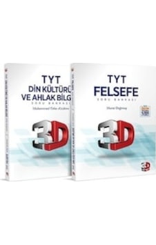 3D Yayınları Tyt Felsefe+Din Soru Bankası
