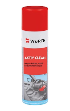 Würth Activ Clean Araç İçi Aktif Temizleme Köpüğü 500 Ml Würth Activ Clean Araç İçi Aktif Temizleme Köpüğü 500 Ml