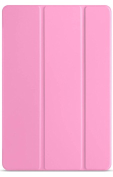 Galaxy Uyumlu  Tab A8 10.5 Sm-x200 2021 Karagöz Smart Cover Standlı 1-1 Kılıf-pembe Arka Kapak