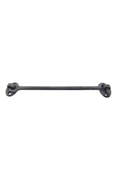 Antika Tarz Dekoratif Pirinç Çengeli - 20cm, Oksit Çok Renkli